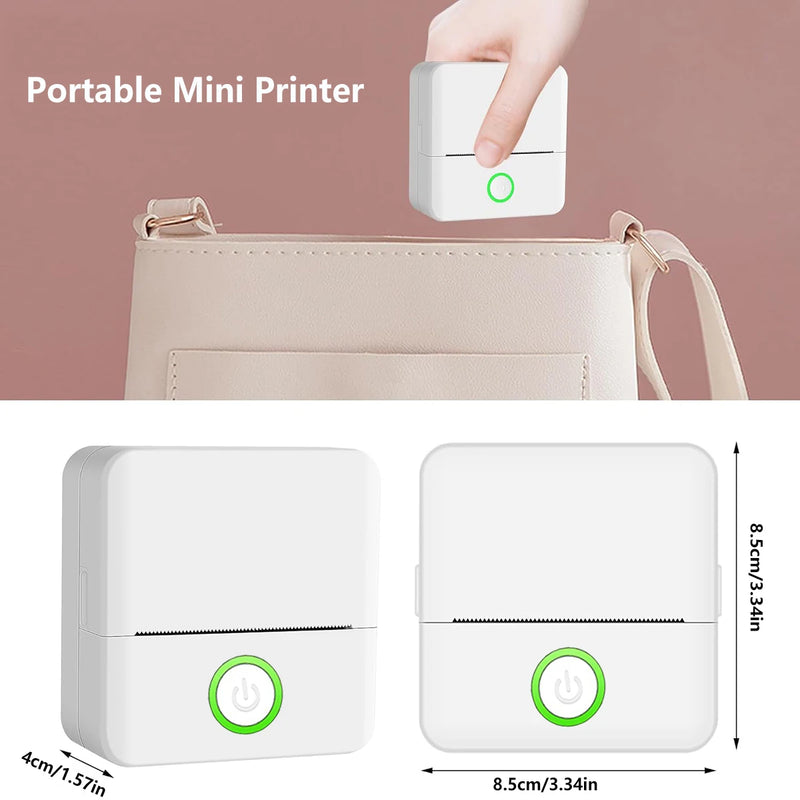 Mega Mini Impressora Térmica Portátil