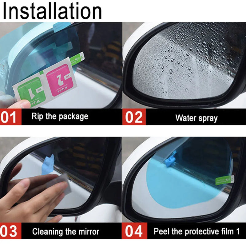 Película Anti Embaçante para Retrovisor de Carros