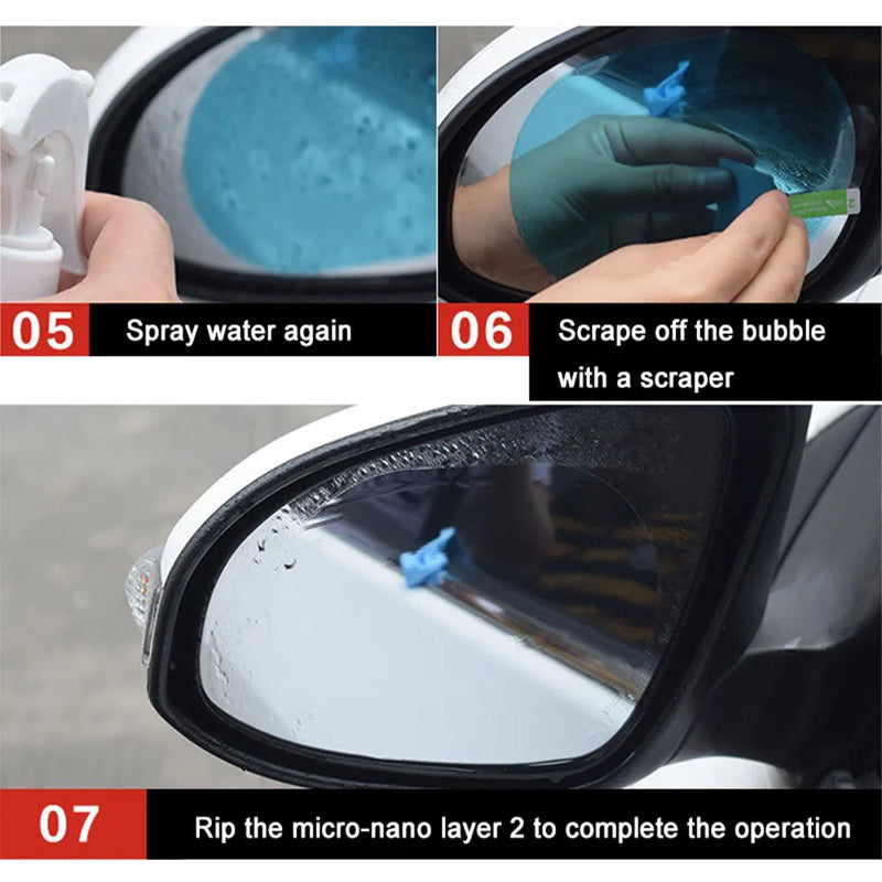 Película Anti Embaçante para Retrovisor de Carros